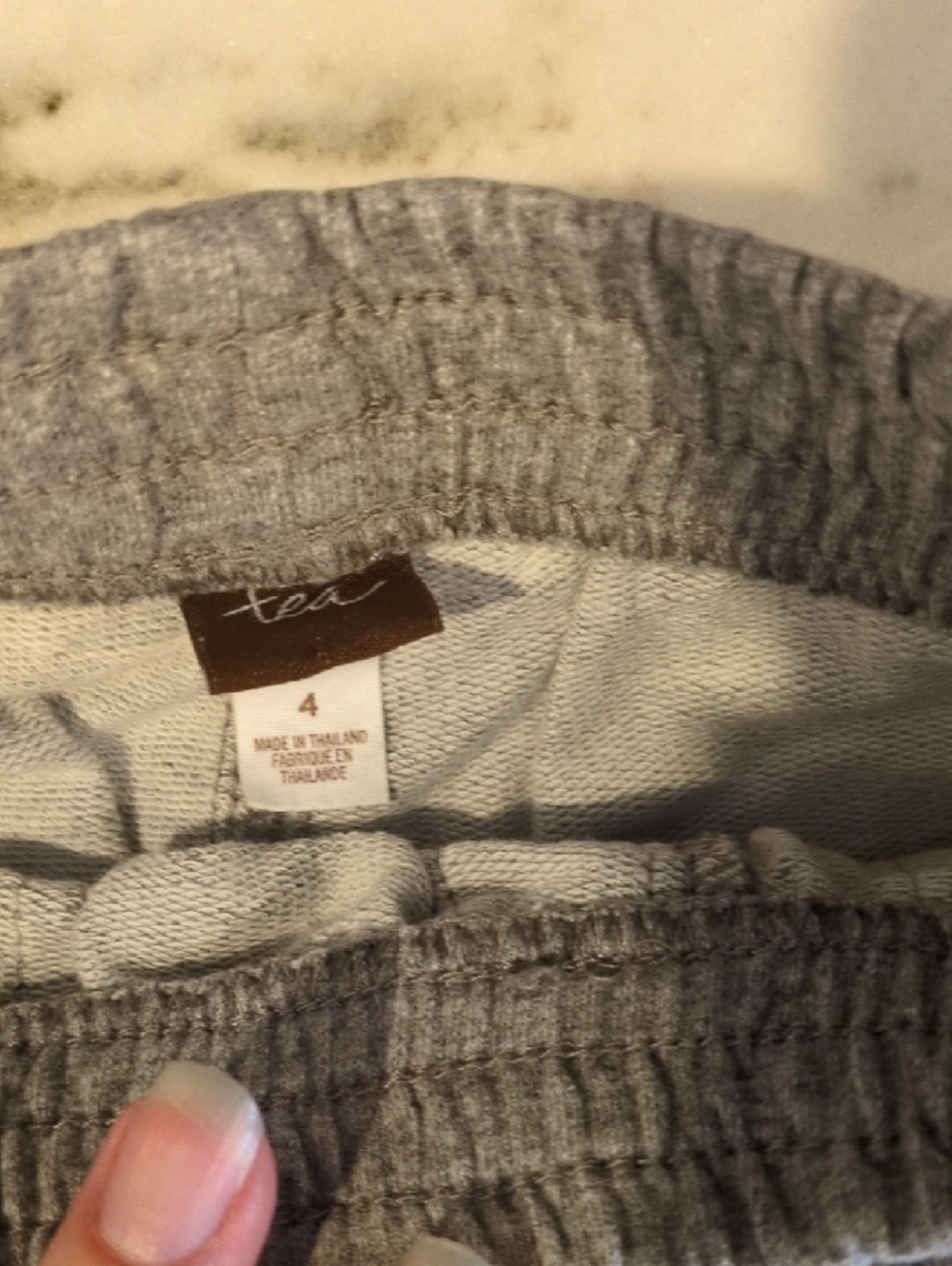 Tea Collection Boys Shorts Bundle Size 4 EUC Pull-On Summer Olive Navy & Gray - Picture 3 of 10
